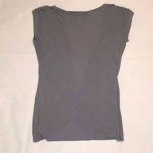 🆕 open front t-shirt with twist tie front